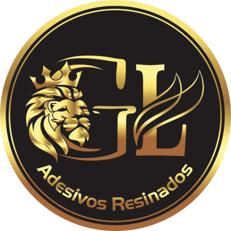 Logo GL Adesivos Resinados